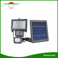 Outdoor 60 LED Solar Flood Light Garden Light with Motion Sensor